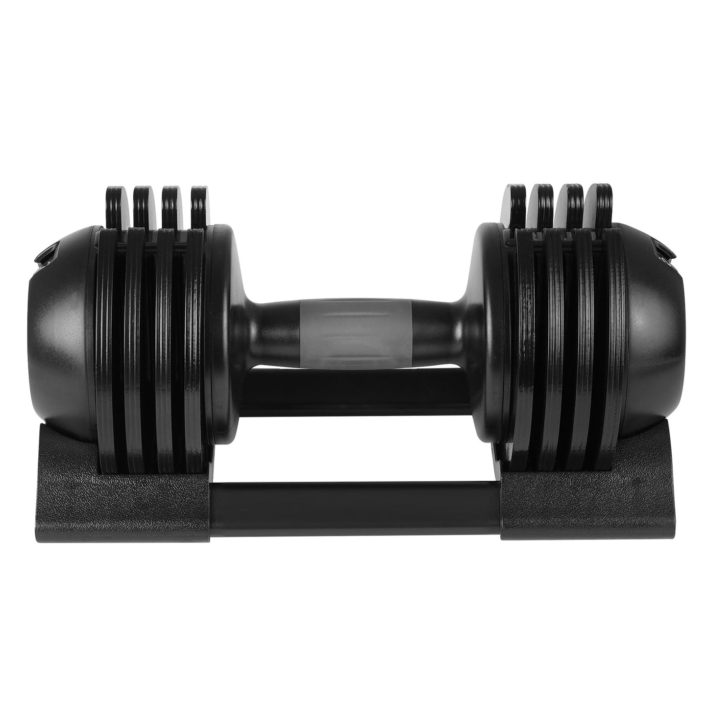 22Lbs Adjustable Dumbbell Steel And Plastic - Black Daily Nest