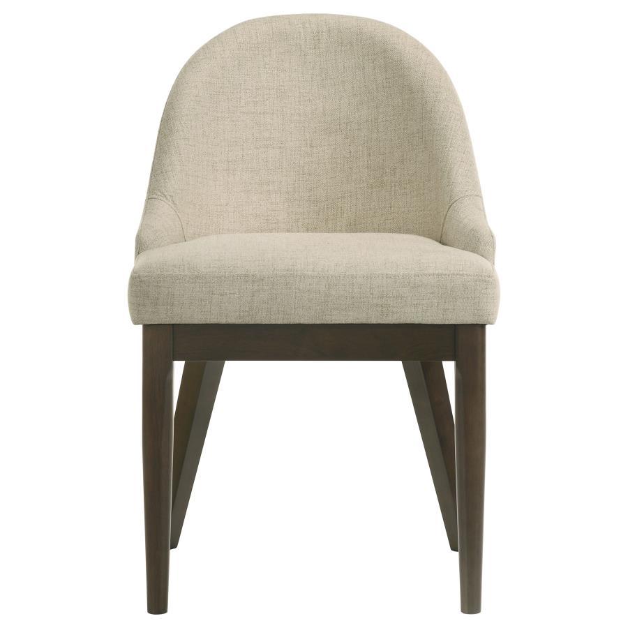 Reseda - Upholstered Dining Side Chair (Set of 2) - Beige Coaster Fine Furniture