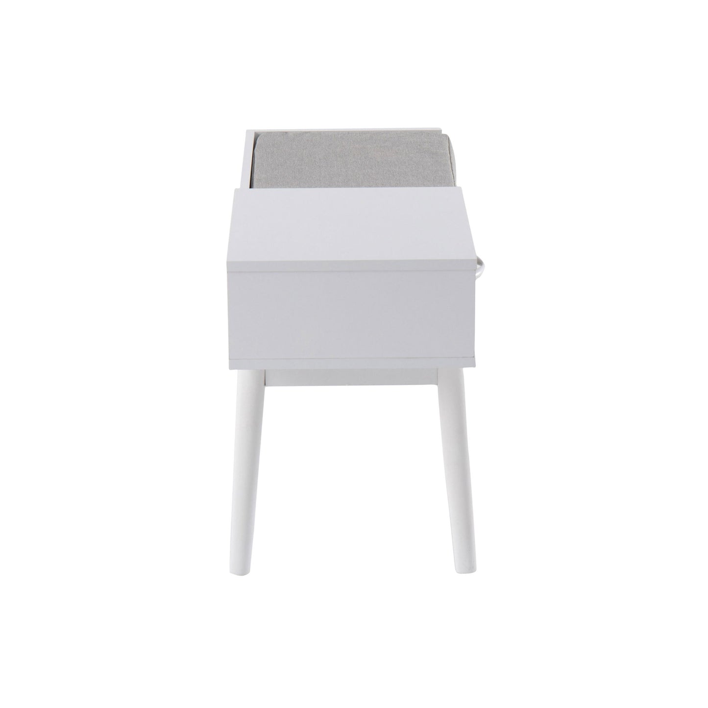 Telephone Contemporary Bench With Pull Out Drawer Lumi Source