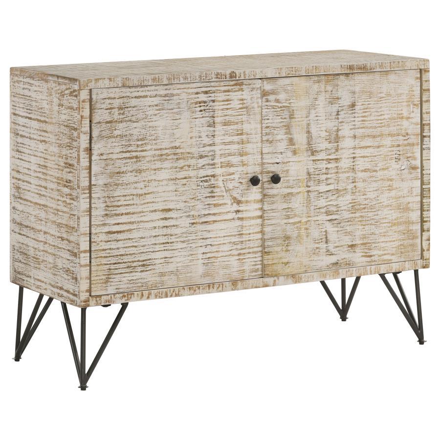 Eileen - 2 Door Wood Storage Accent Cabinet CoasterEssence