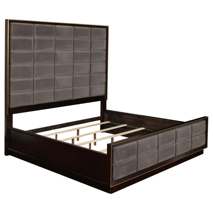 Durango - Wood Panel Bed CoasterElevations