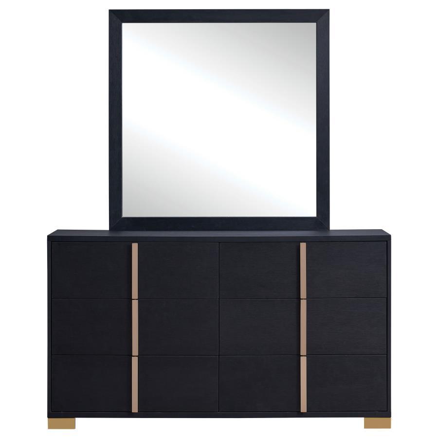 Marceline - 6-Drawer Dresser With Mirror Coaster Fine Furniture