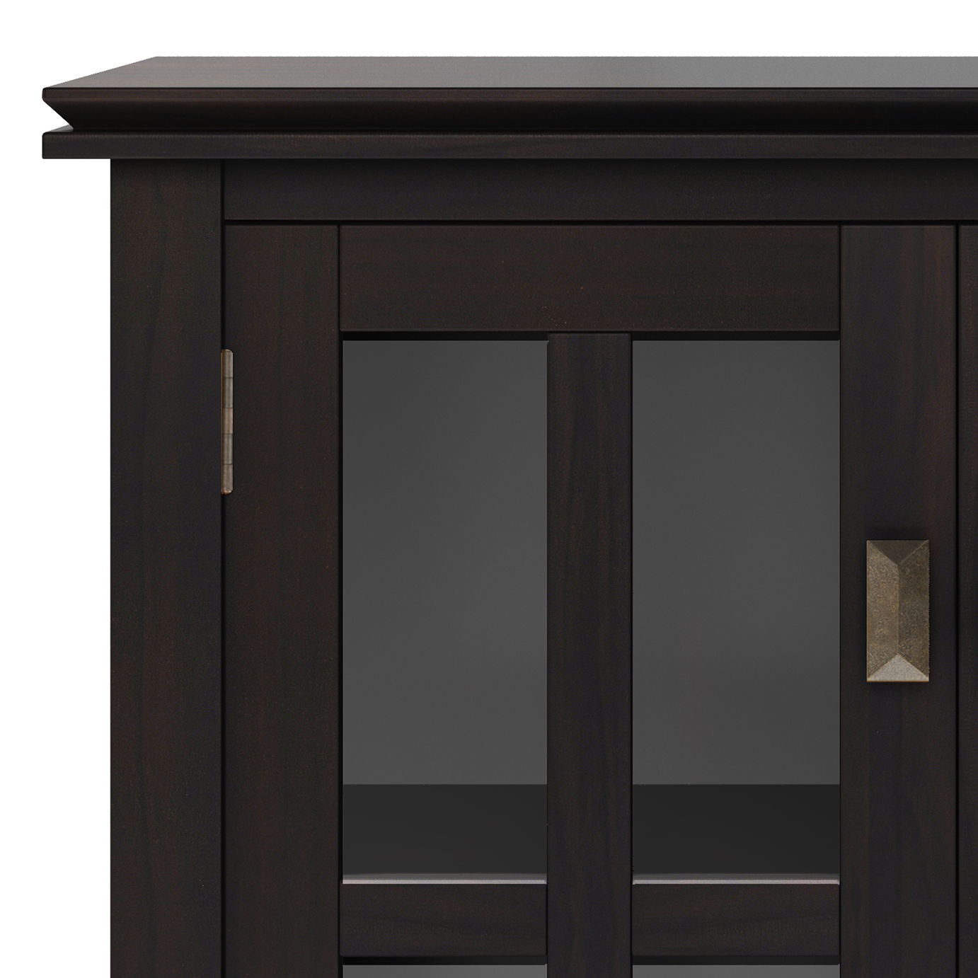 Artisan - Low Storage Cabinet - Hickory Brown Simpli-Home