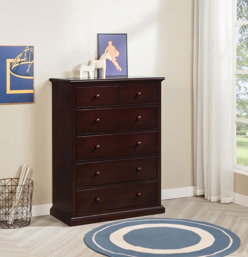 Sumerlin - 6-Drawer Bedroom Chest Of Drawers Coaster Fine Furniture
