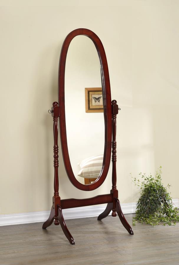 Foyet - Wood Adjustable Length Cheval Mirror CoasterEveryday