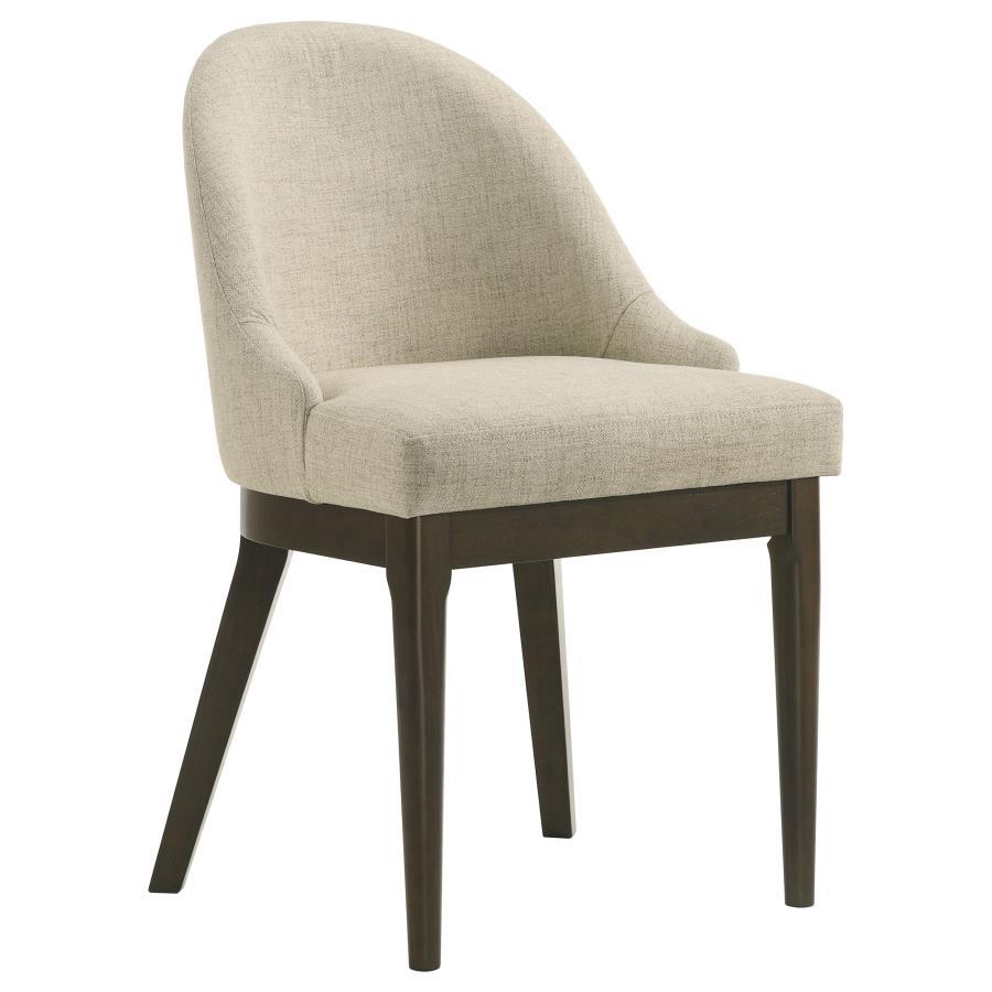Reseda - Upholstered Dining Side Chair (Set of 2) - Beige Coaster Fine Furniture