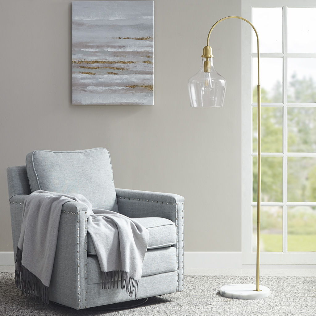 Auburn - Floor Lamp - Gold INK+IVY