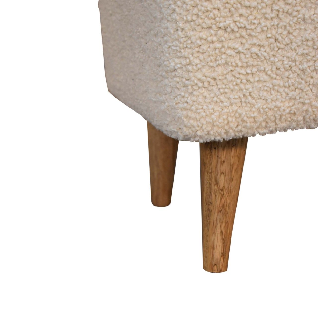 Squoval - Bench - Cream / Brown Artisan Furniture