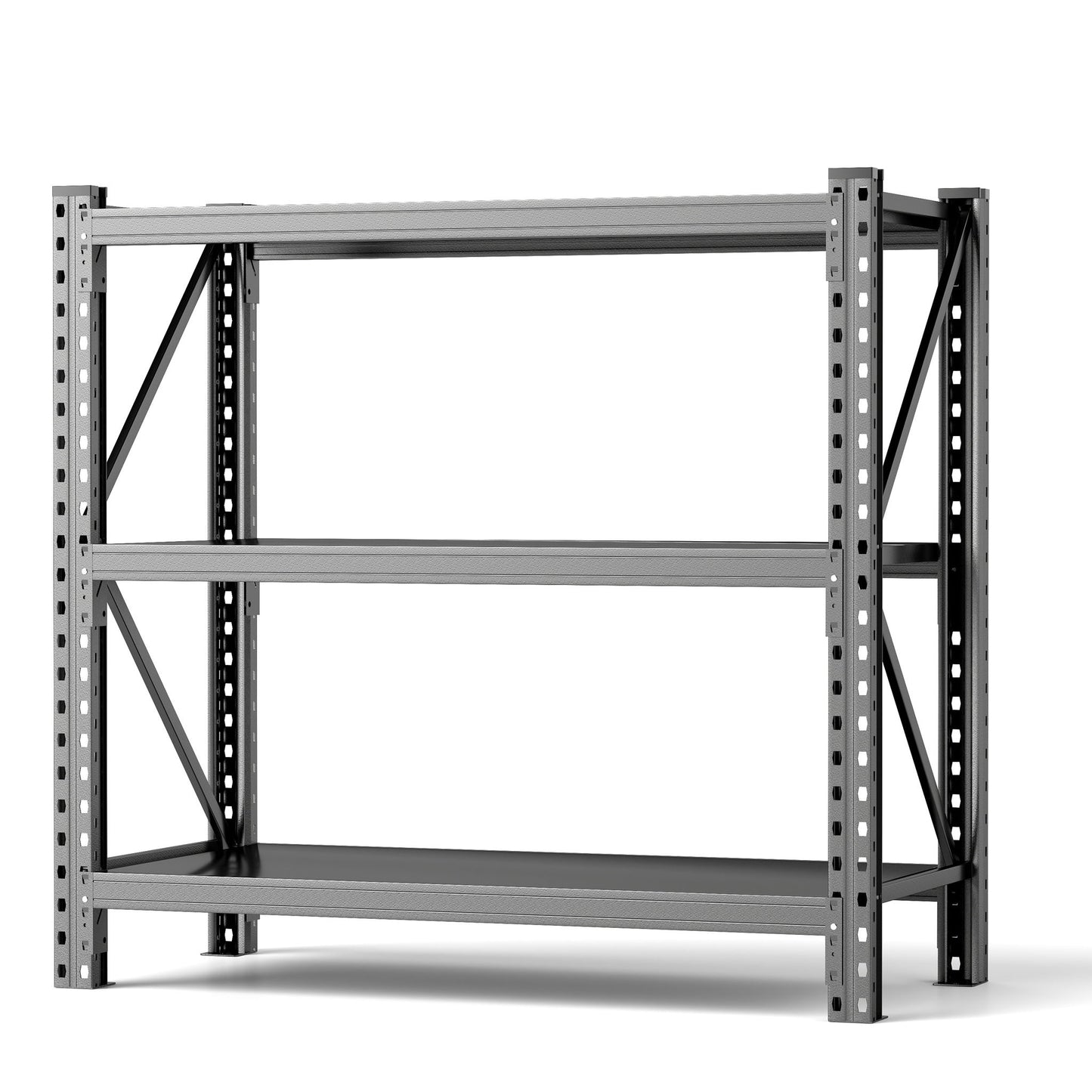 3 Tier Industrial Shelving Rack Daily Nest