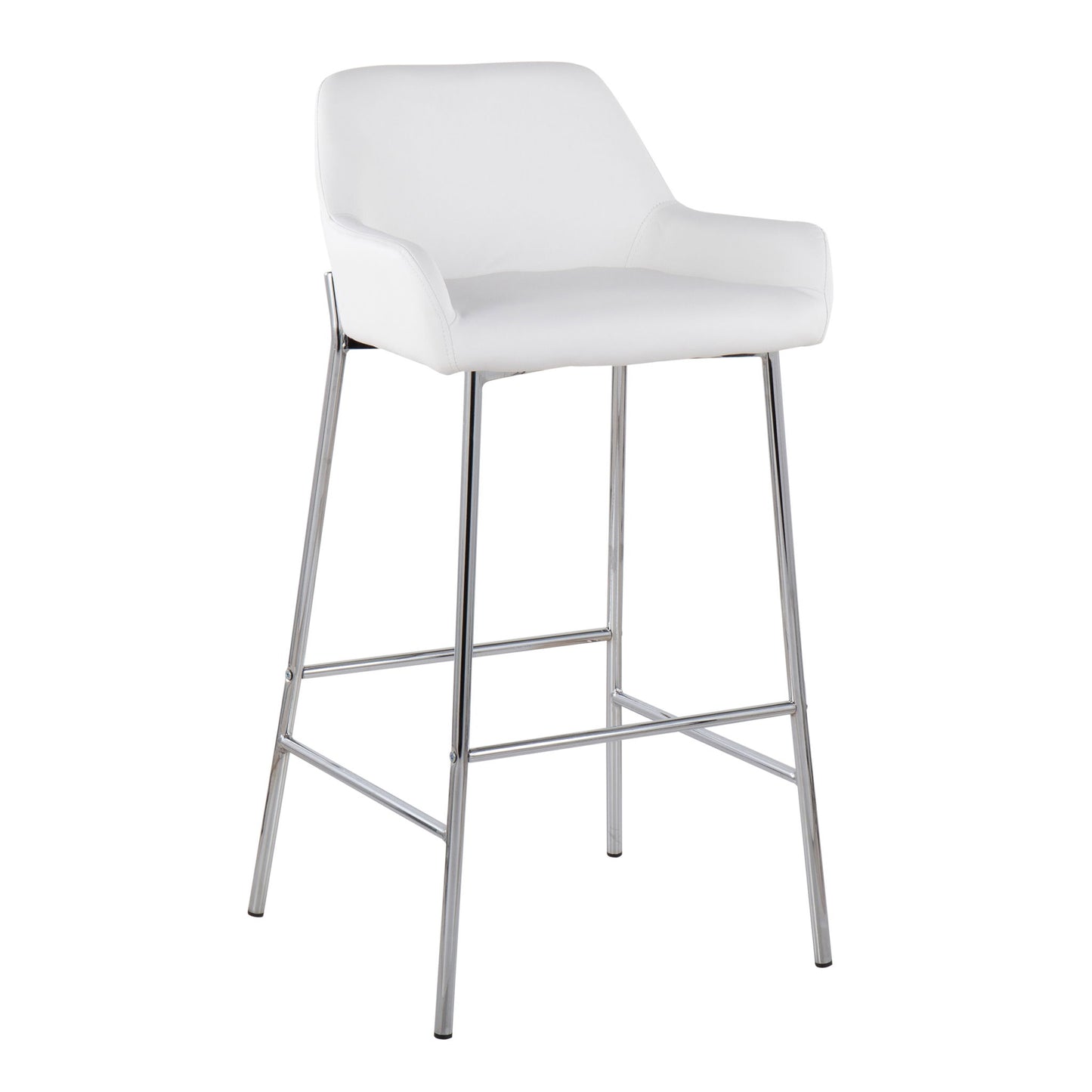 Daniella - Contemporary Fixed Height Barstool (Set of 2) Lumi Source