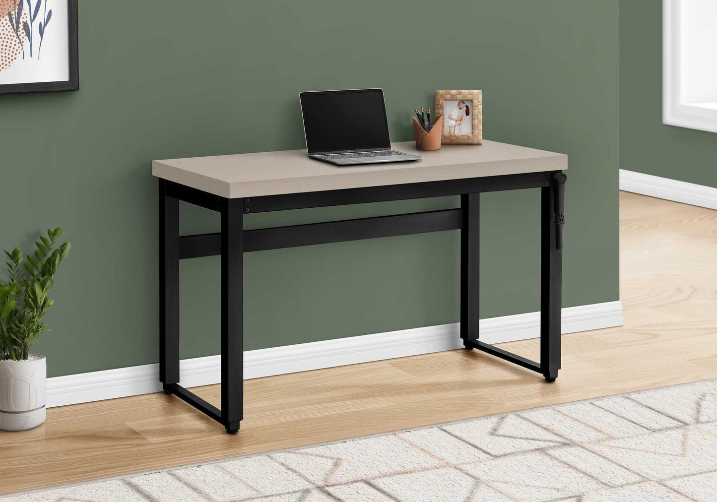 Computer Desk, Home Office, Standing, Adjustable, Laptop, Contemporary & Modern 8th Street
