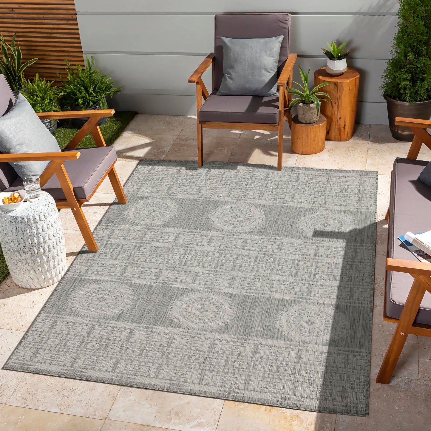 Sunshine - Indoor / Outdoor Area Polypropylene Rug Icona Home Decor