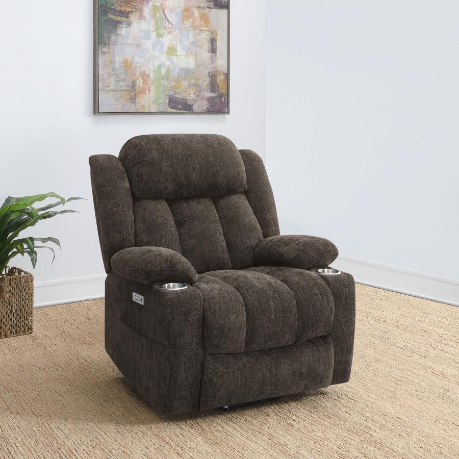Houston - Upholstered Power Lift Recliner Chair CoasterEveryday