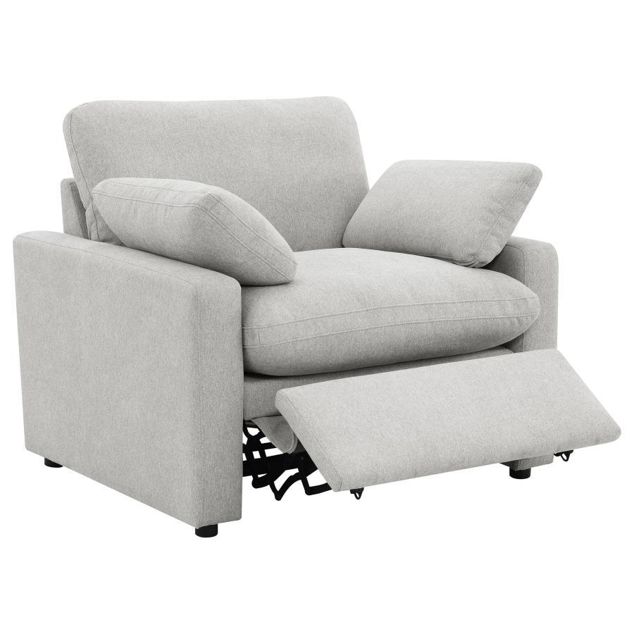 Collins - Upholstered Power Recliner Chair Coaster Fine Furniture