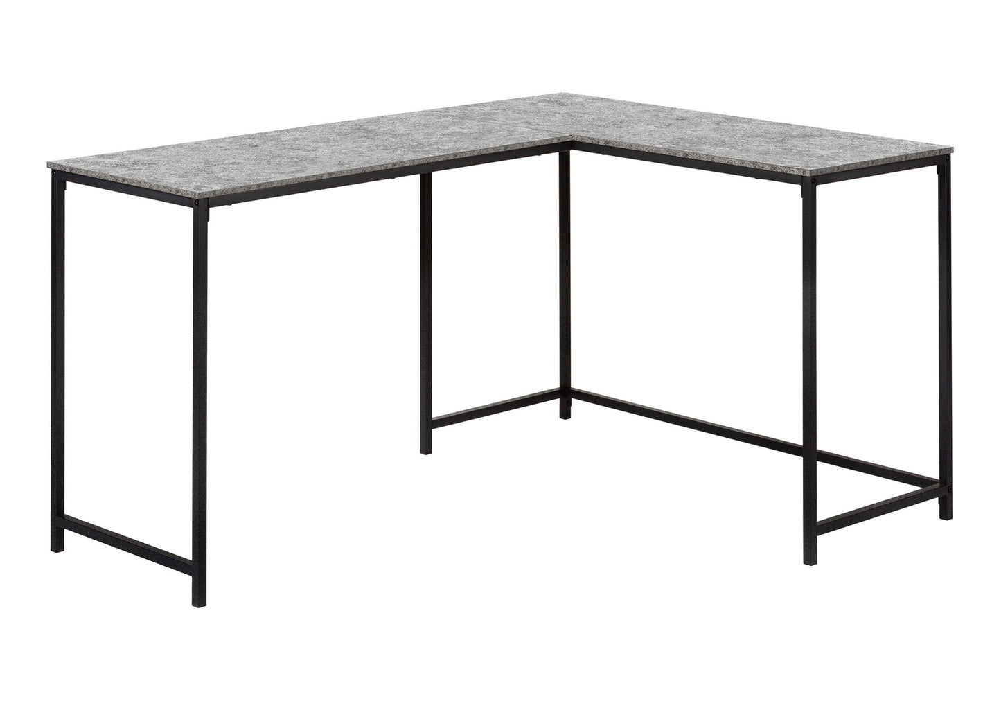 Computer Desk, Home Office, Corner, L Shape, Laptop, Contemporary & Modern 8th Street
