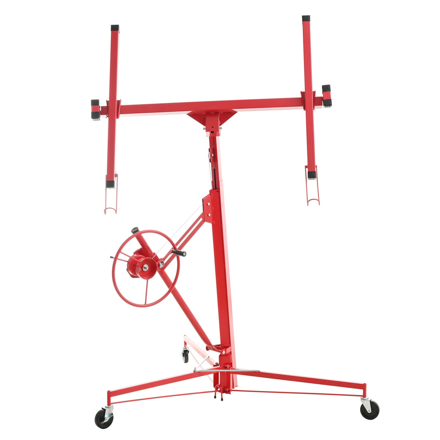 Drywall Lift Panel Hoist Jack Lifter With Caster Wheels And Telescopic Arm Daily Nest