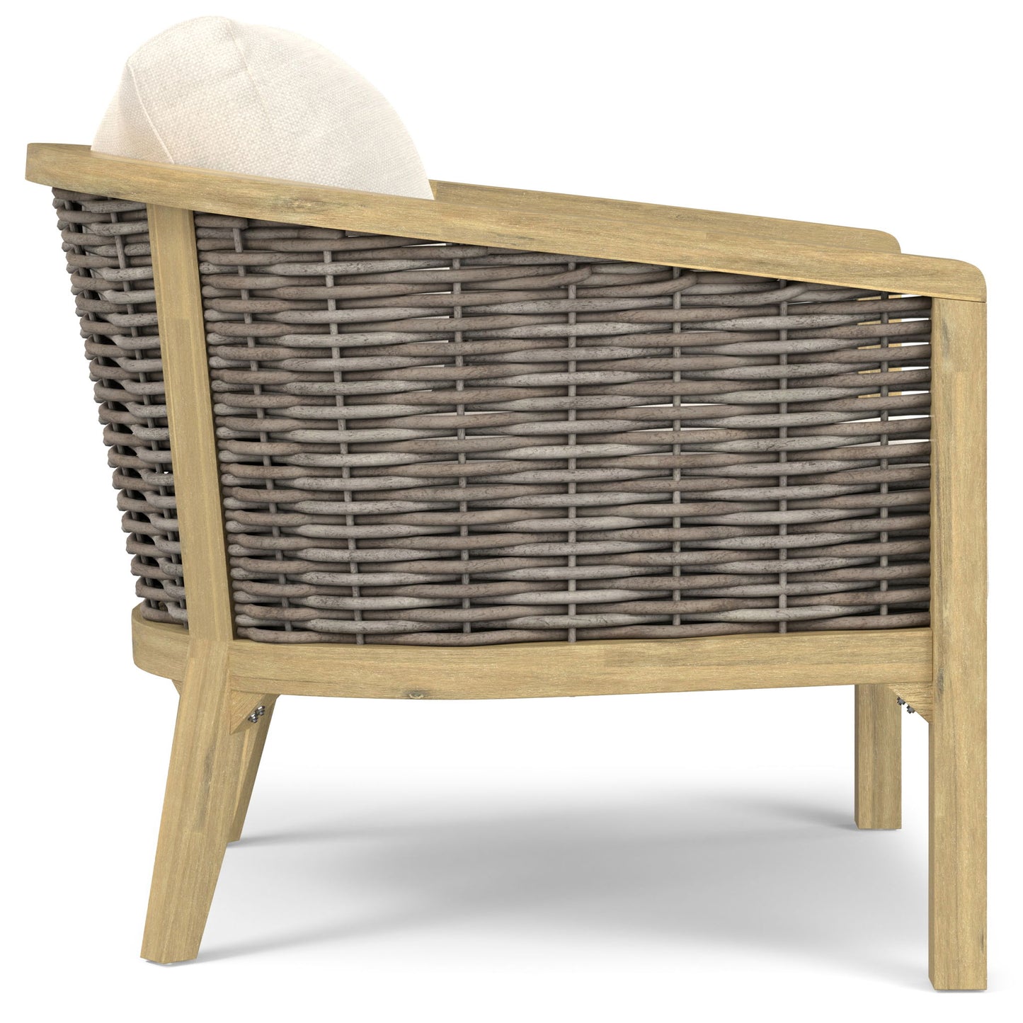 Parkside - Outdoor Conversation Chair (Set of 2) - Natural Simpli-Home