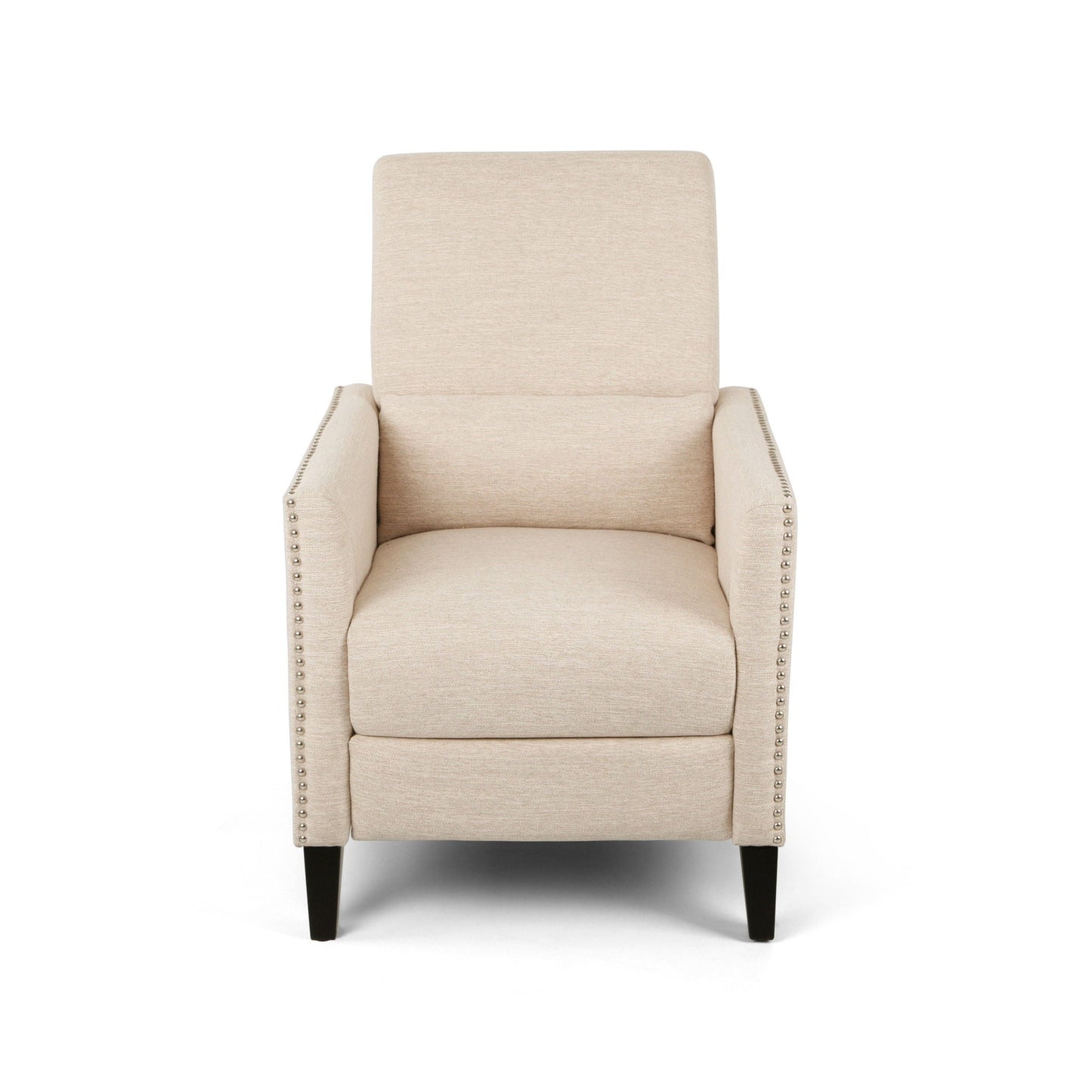 Kiersten - Contemporary Fabric Pushback Recliner Noble House