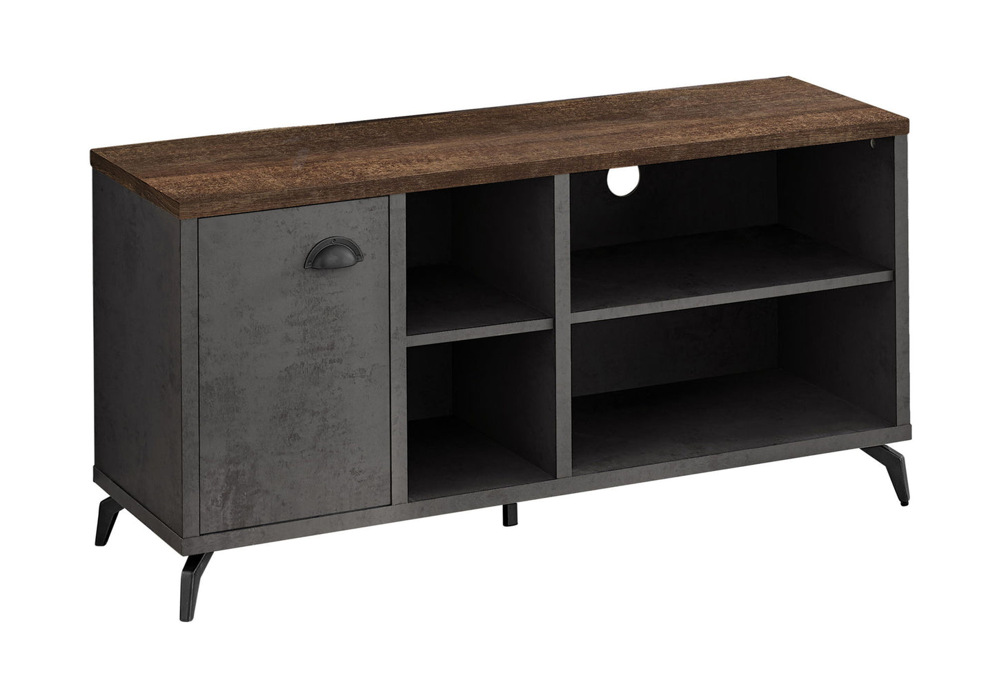 TV Stand, Console, Media Entertainment Center, Storage Cabinet, Contemporary & Modern 8th Street
