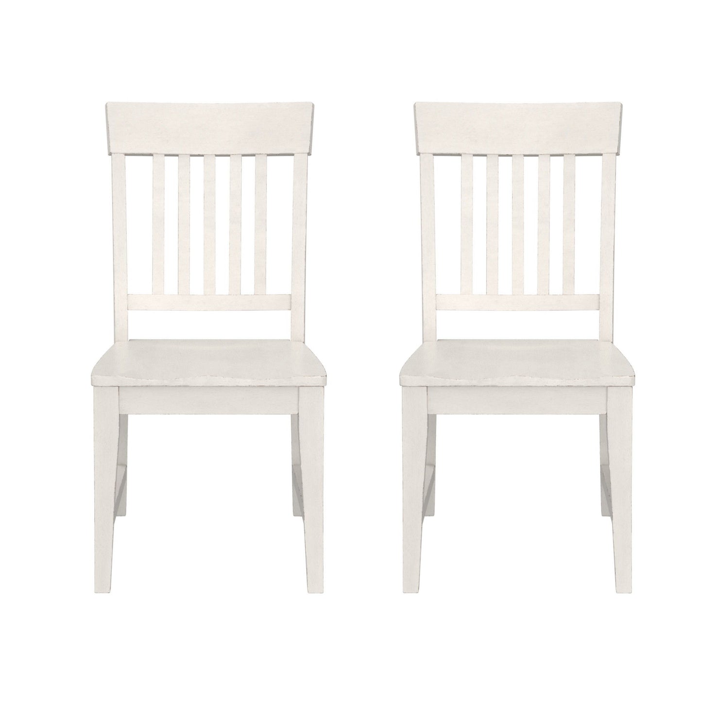 Haidel - Slat Back Dining Chairs (Set of 2) Emerald Home