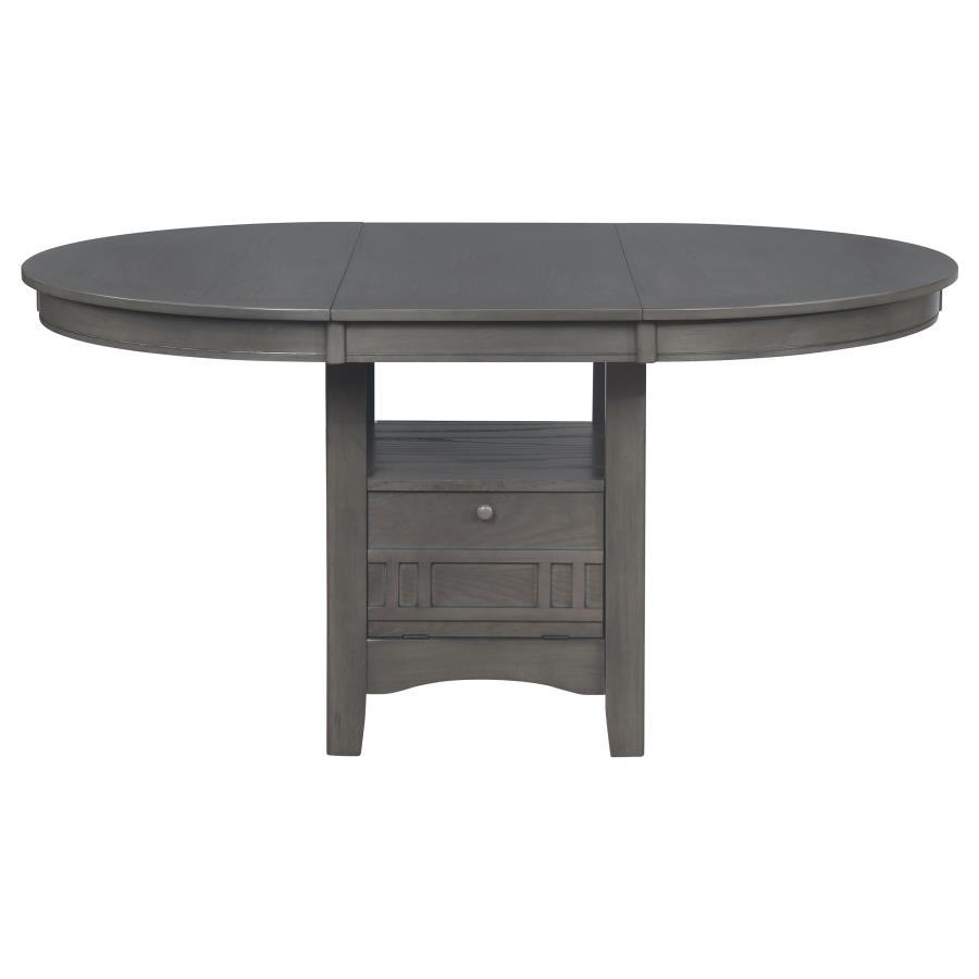 Lavon - Oval Extension Leaf Dining Table CoasterEveryday