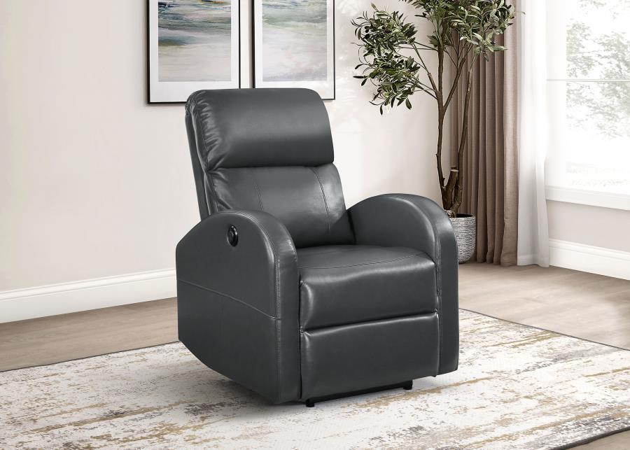 Grant - Upholstered Power Recliner Chair Coaster Fine Furniture