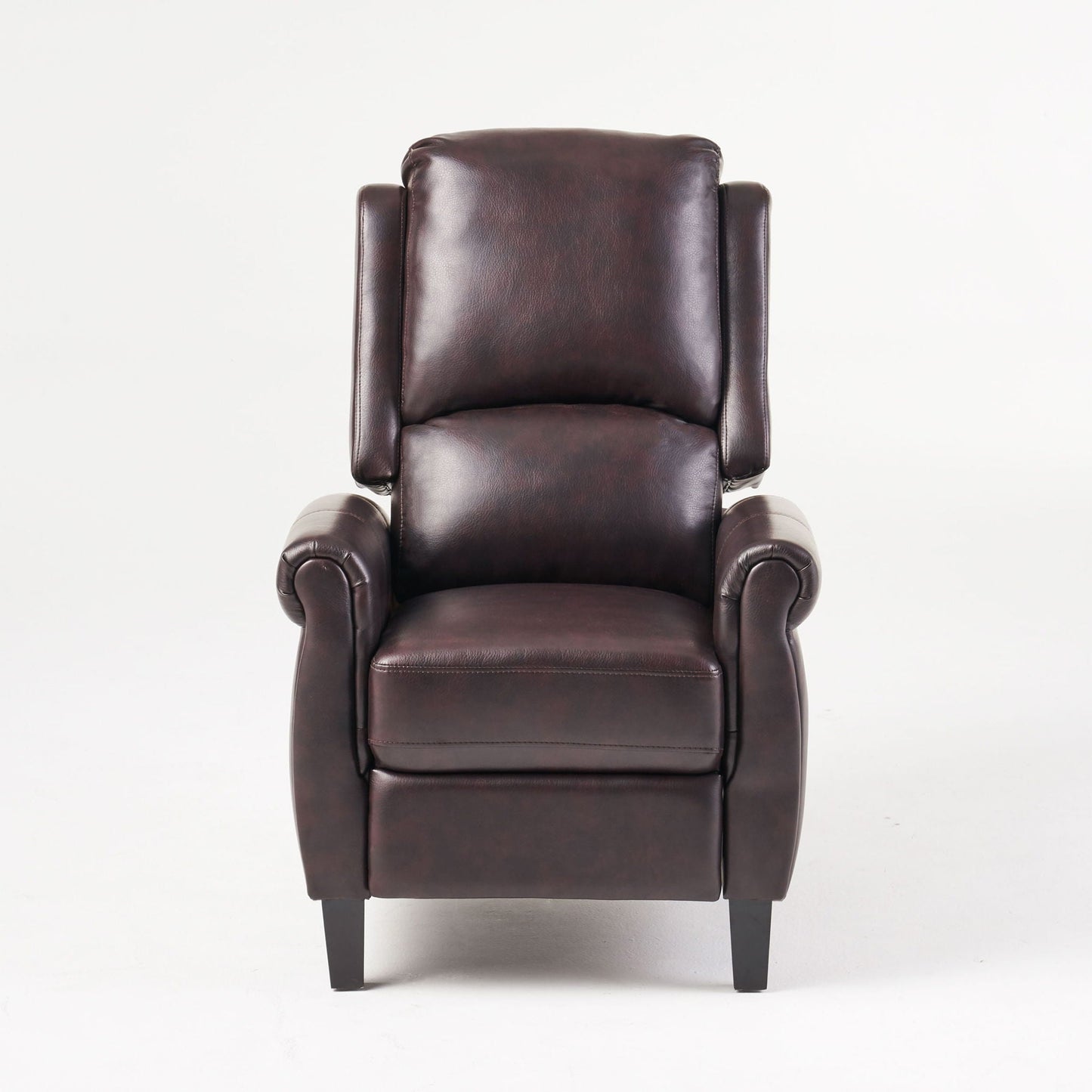 Memphis - Standard Recliner Club Chair - Burgundy Noble House