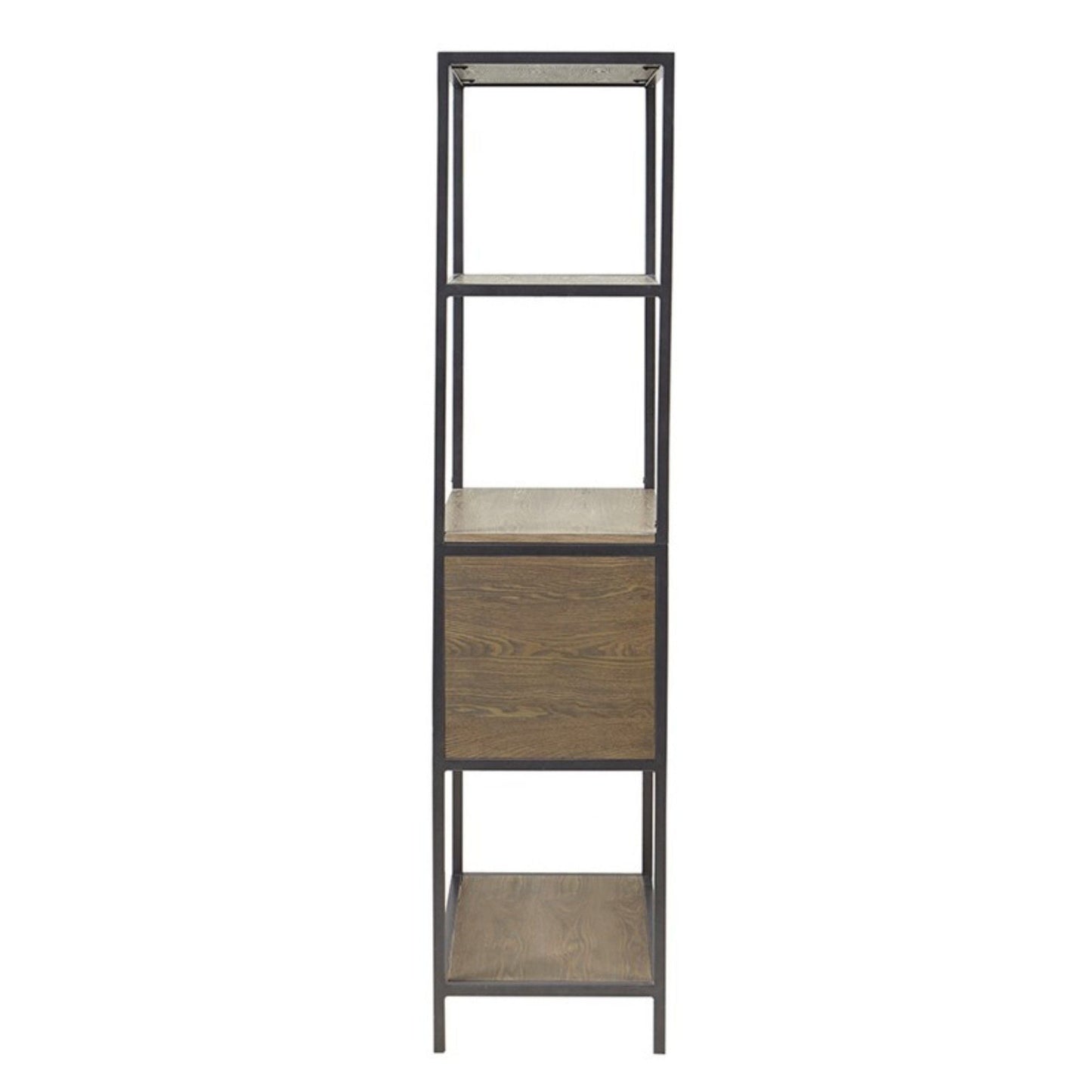 Darley - 3 Shelf Bookcase With Storage Cabinet - Gray JLA