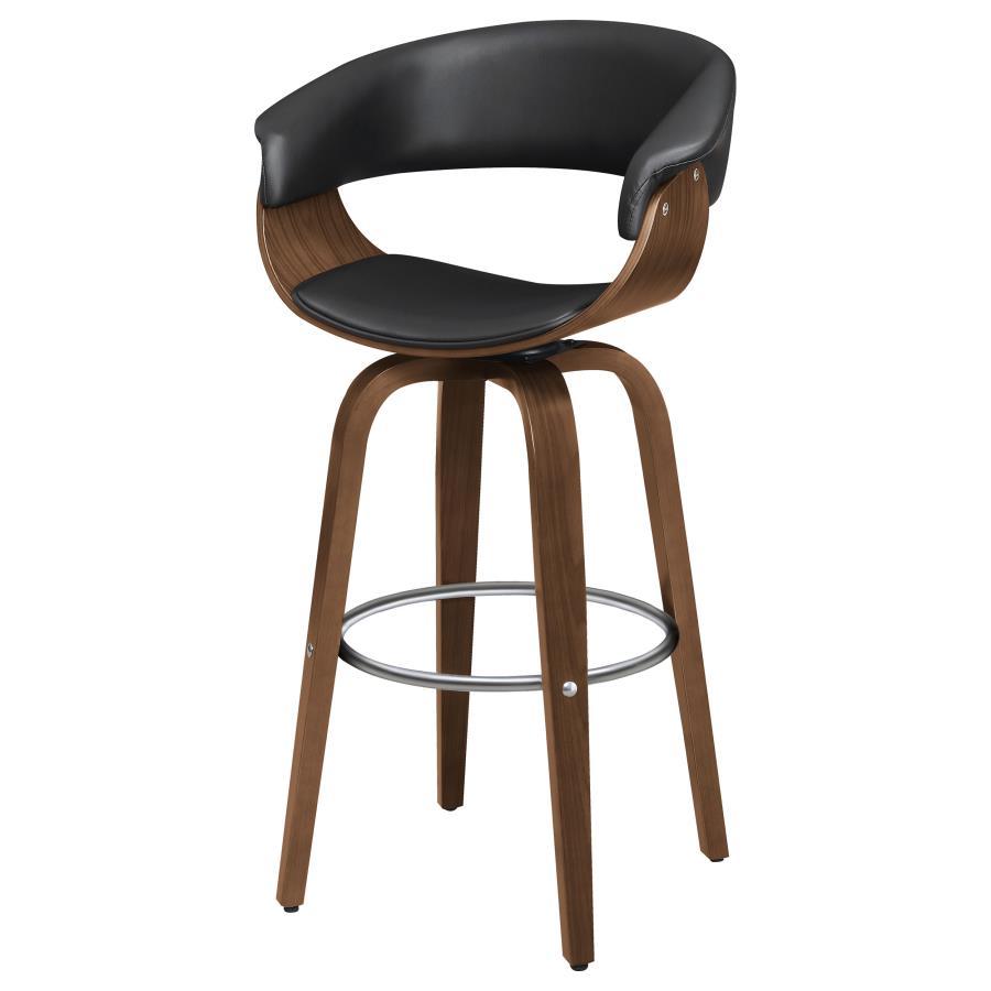 Zion - Upholstered Swivel Bar Stool CoasterEssence