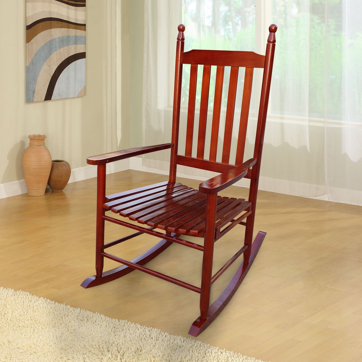 Wooden Porch Rocker Chair Home Essentials