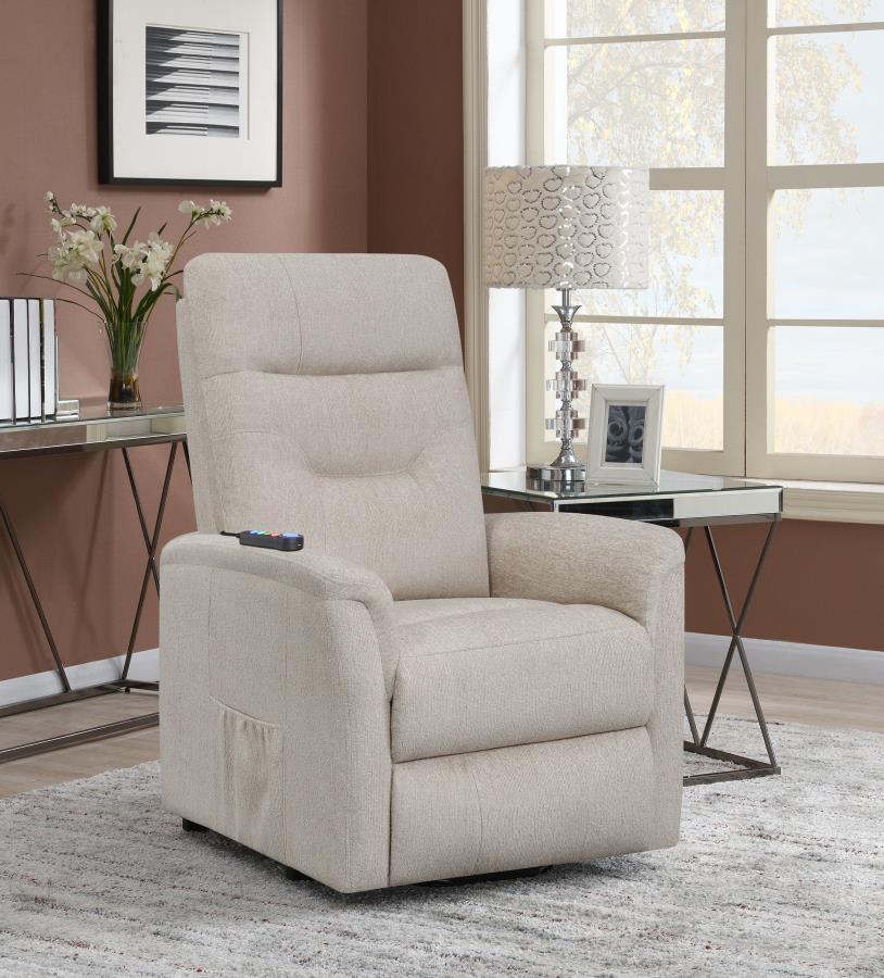 Henrietta - Upholstered Power Lift Massage Chair CoasterEveryday