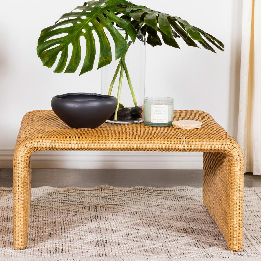 Cahya - Woven Rattan Table Coaster Fine Furniture