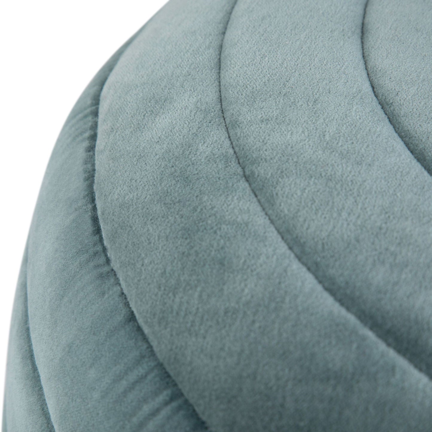 Vivienne - Upholstered Round Pouf Simpli-Home