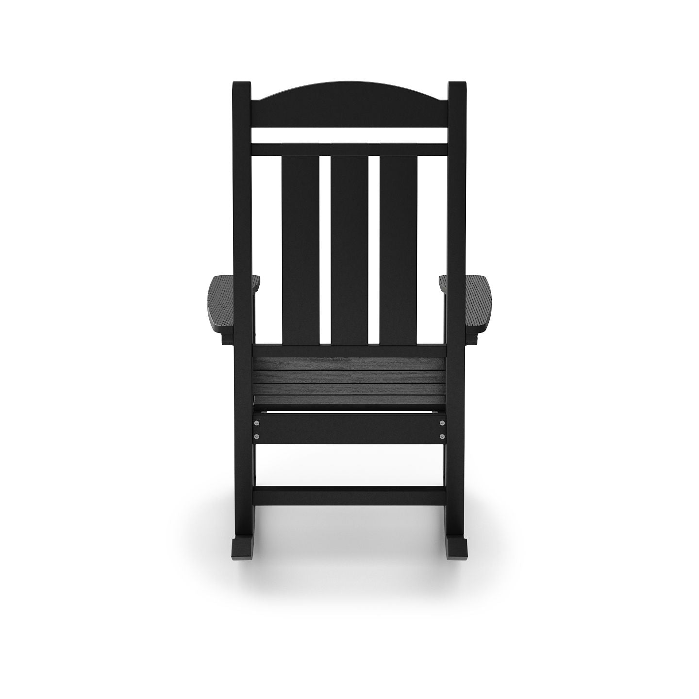 Traditional Porch Rocker Classic HDPE Poly Lumber For Porch, Patio, And Garden Comfort Home Essentials