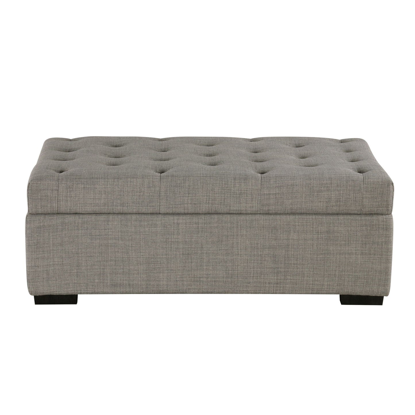 Convertible Folding Sofa Bed Ottoman With Memory Mattress And Tufted Design Hearth and Haven