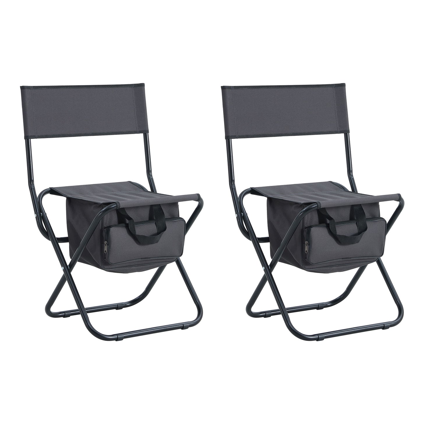 Folding Outdoor Chairs With Storage Bag, Portable Chair For Indoor, Outdoor Camping, Picnics And Fishing Home Essentials