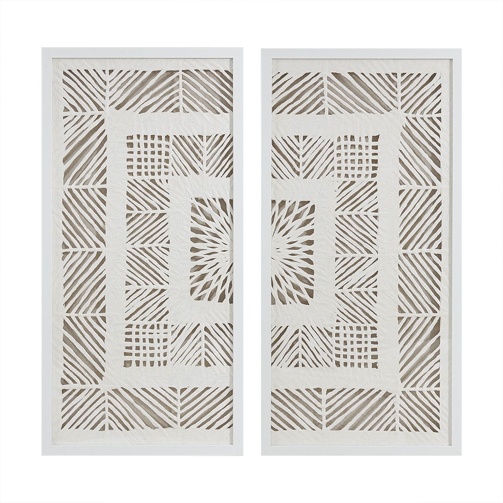 Tala - Framed Shadow Box (Set of 2) - Natural Madison Park