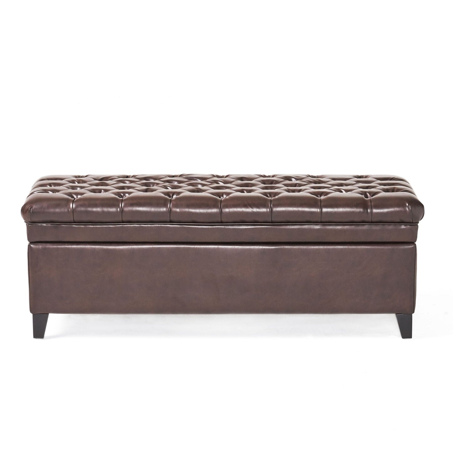 Juliana - Storage Ottoman With Birch Legs Noble House