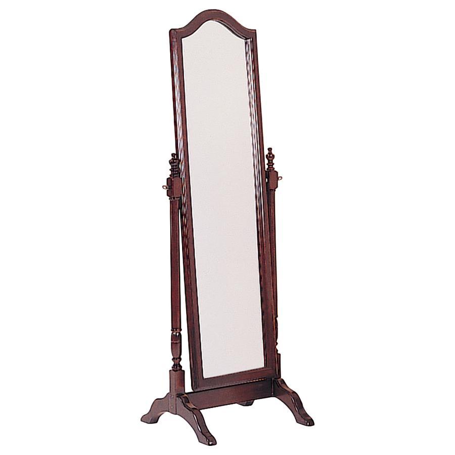 Cabot - Wood Adjustable Length Cheval Mirror CoasterEveryday