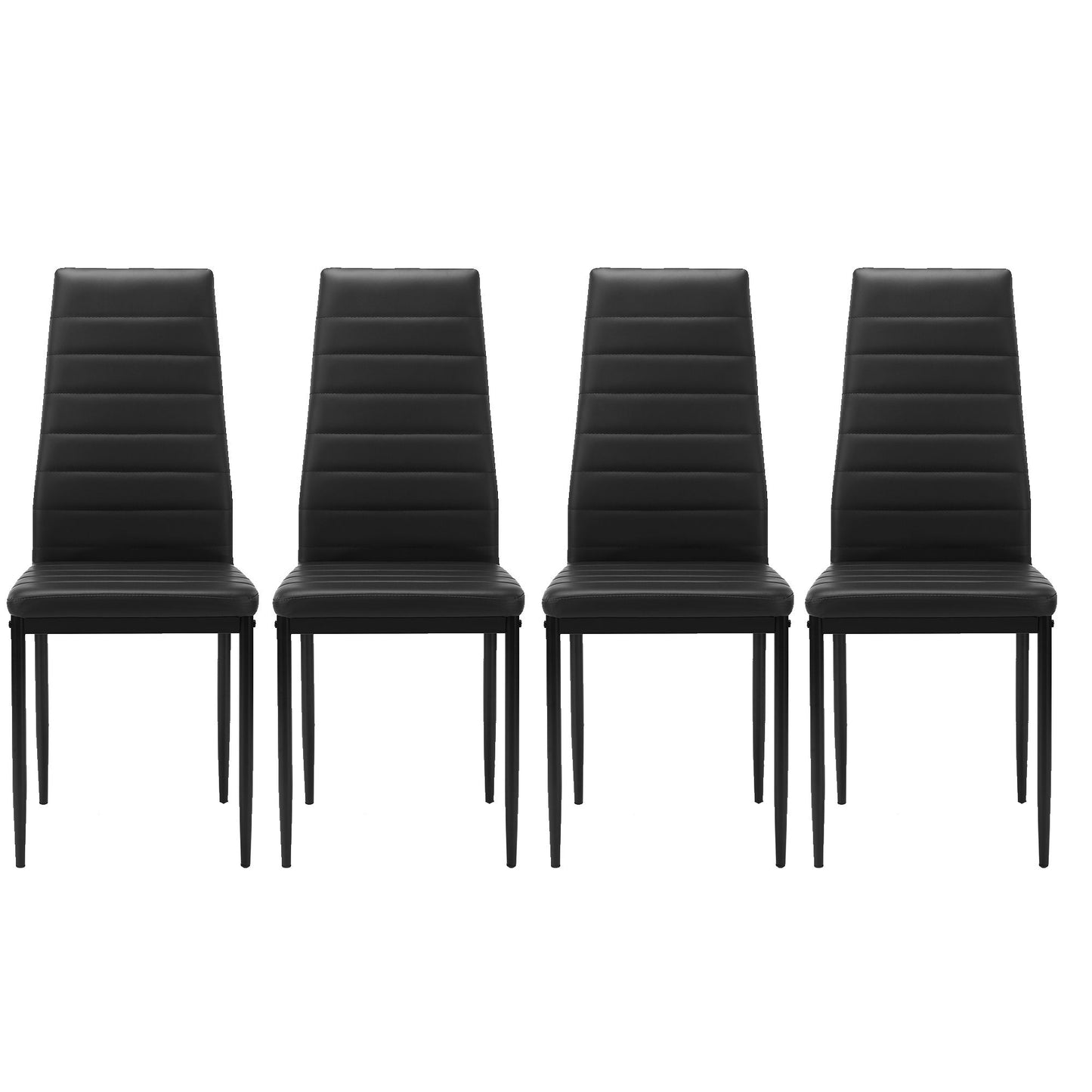 Dining Chair (Set of 4) - Black Home Essentials