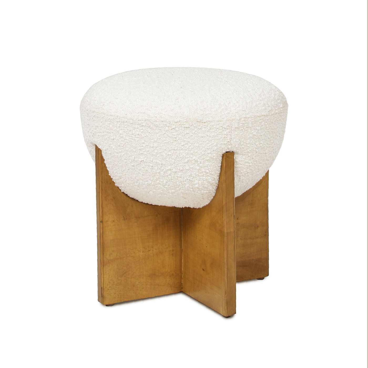 Bali - Round Upholstered Ottoman Jennifer Taylor Home