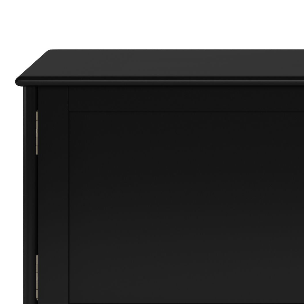 Draper - Handcrafted Mid Century Low TV Media Stand Simpli-Home
