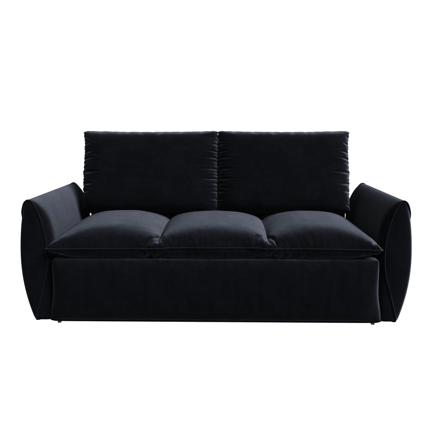 Pull Out Sofa Bed, 3 Seat Convertible Sleeper Sofa With 2 In 1 Pillow And Blanket Set Home Essentials