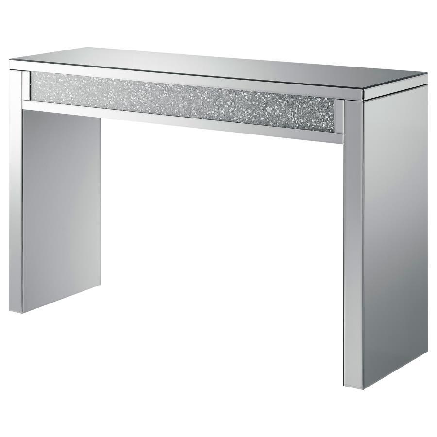 Gillian - Mirrored Acrylic Entryway Console Table - Silver CoasterElevations
