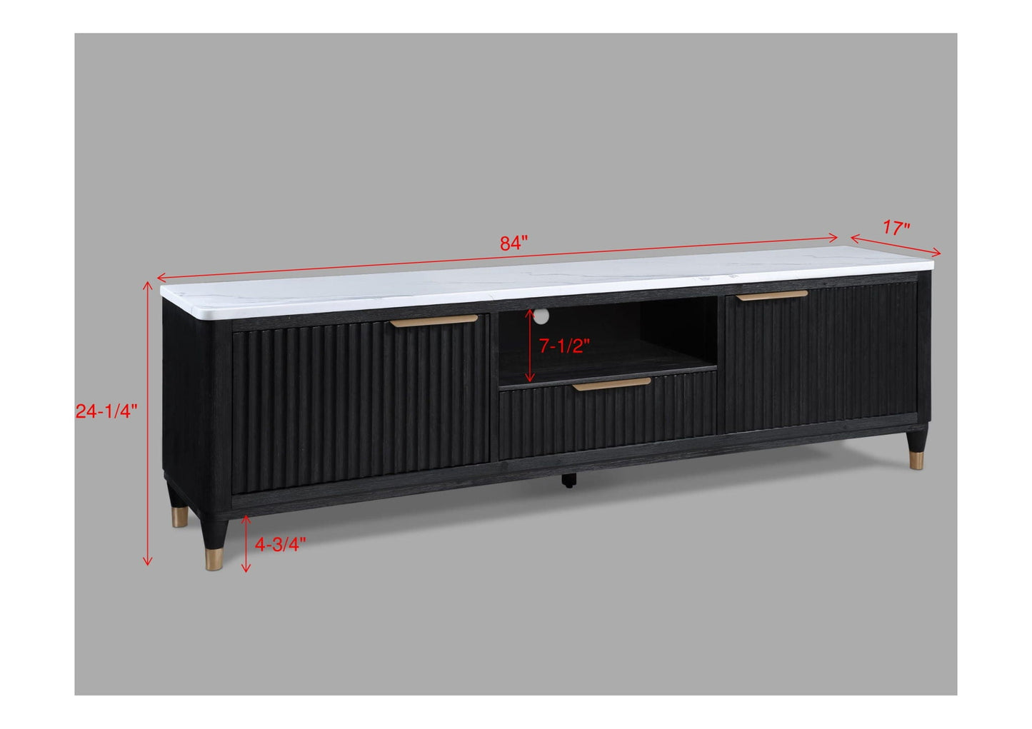 Kara - TV Stand Crown Mark