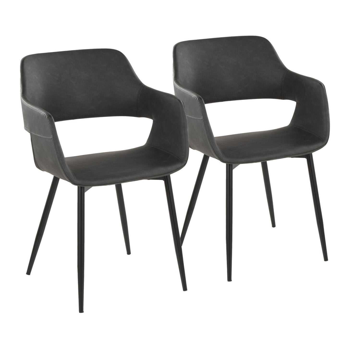Margarite - Mid Century Modern Dining Chair (Set of 2) Lumi Source