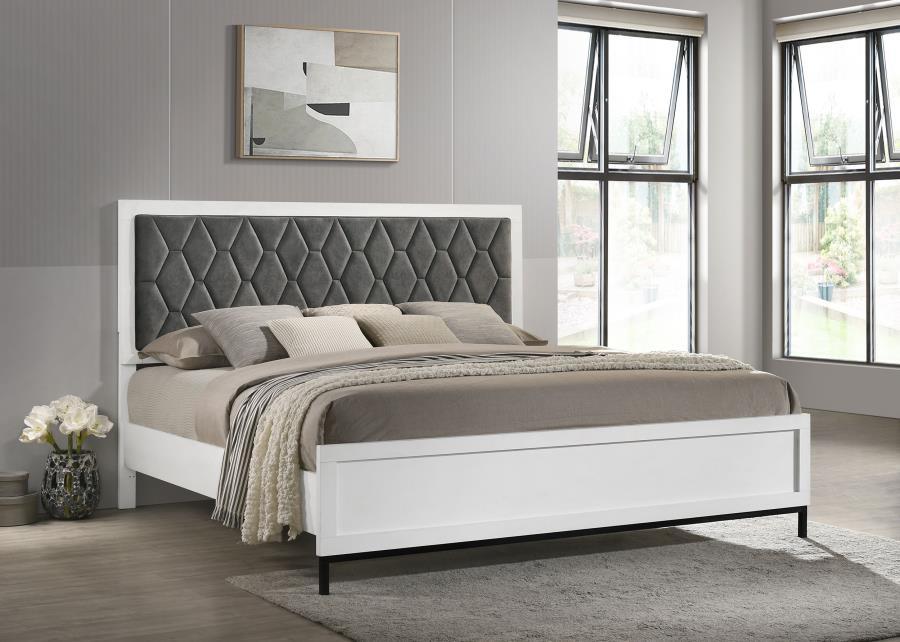 Sonora - Upholstered Panel Bed Coaster Fine Furniture