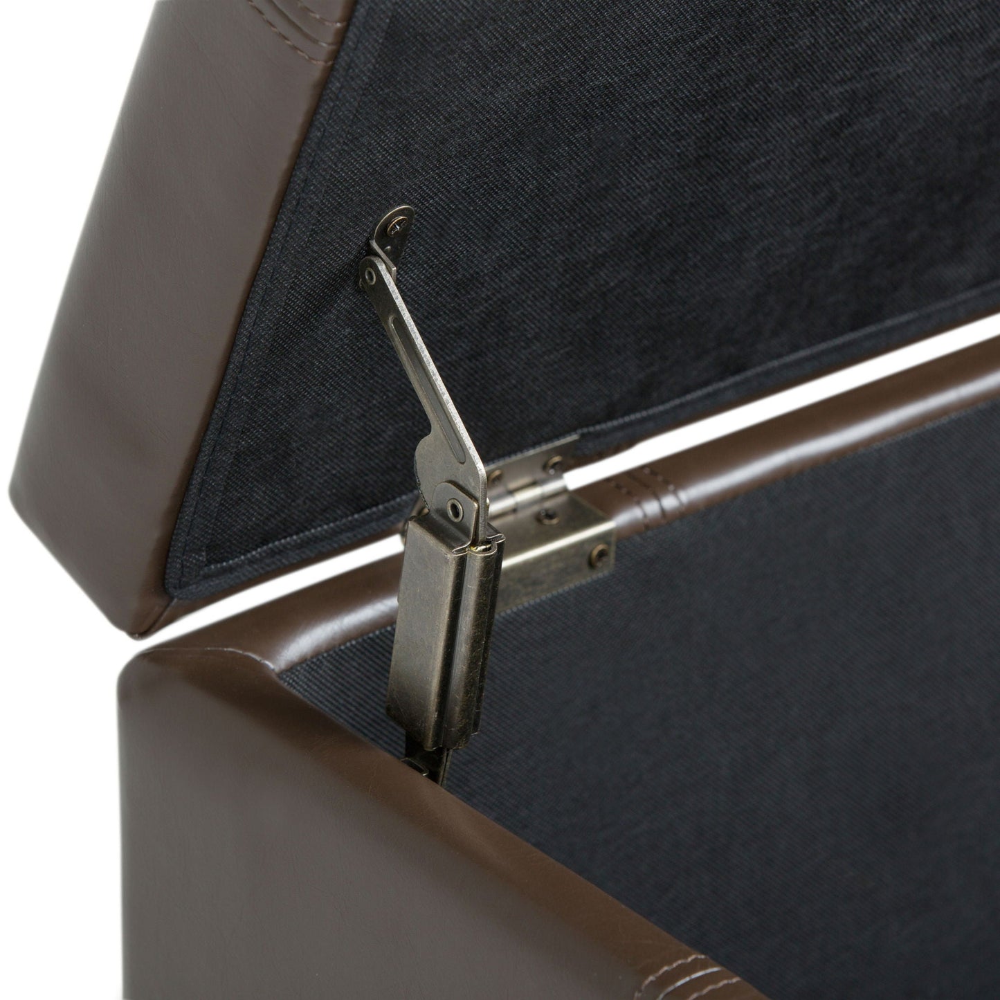 Dover - Upholstered Storage Ottoman Bench Simpli-Home