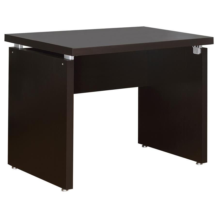 Skylar - Engineered Wood Writing Desk - Cappuccino CoasterEveryday