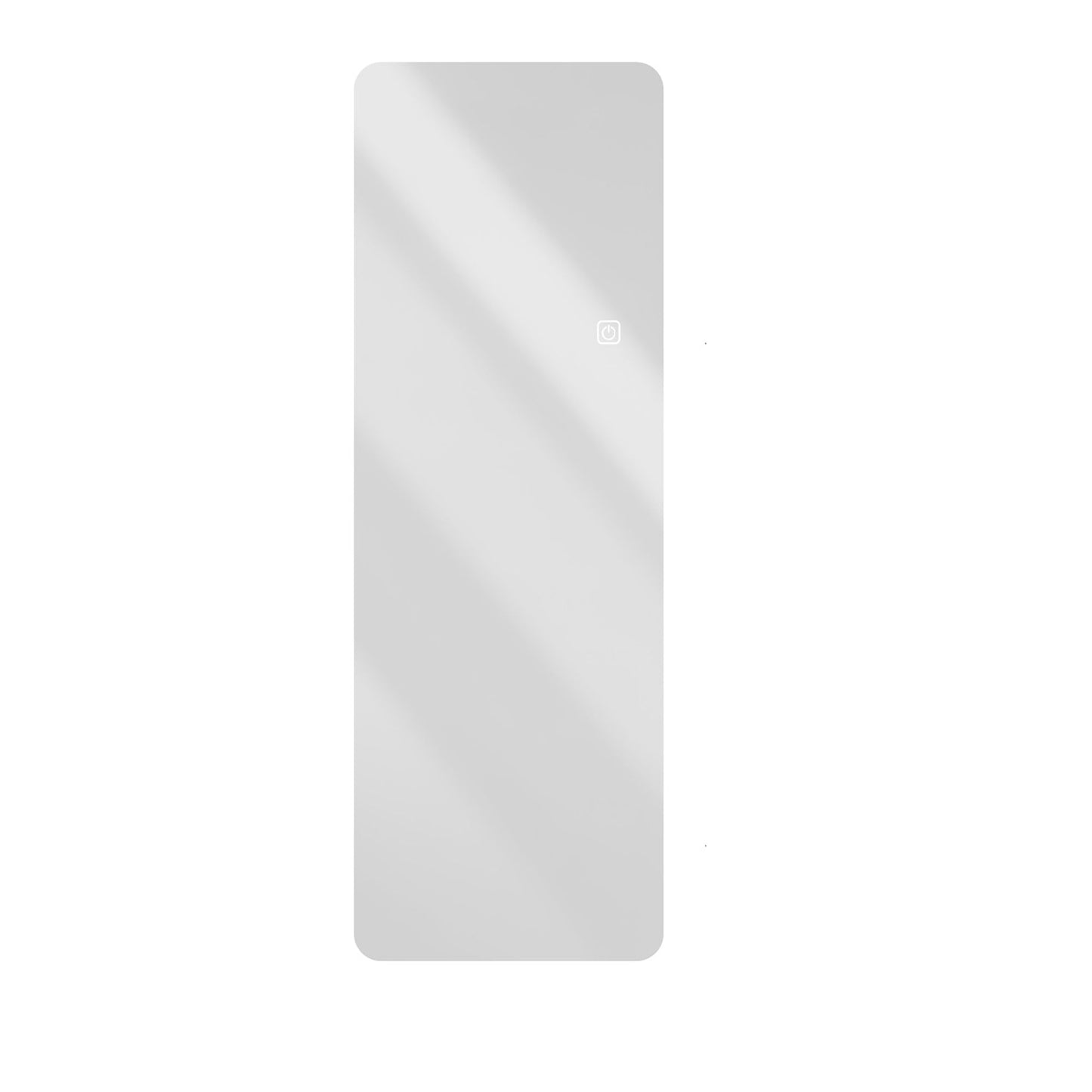 Full Body Round Corner Mirror For Living Room Bedroom Cloakroom High Quality 5Mm Explosion Proof Glass - Silver / Clear Daily Nest